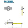 GOEBEL® - 500 x Blind Rivets Aluminium/Steel (Diameter x Length)