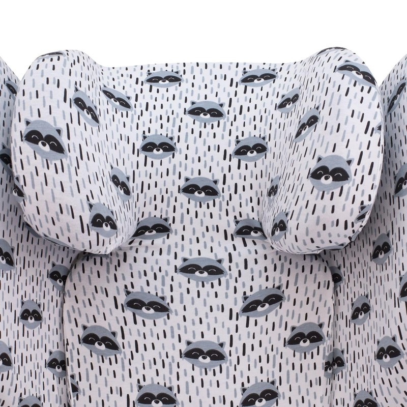 JYOKO Kids Cover Compatible with Cybex Solution G I-size (Raccoon)