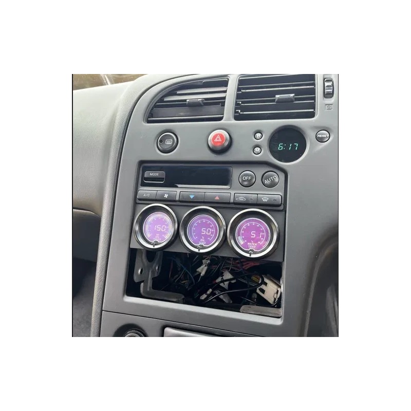 3DEXCEL Nissan Skyline R33 R34 Triple 52mm Pod Gauge /