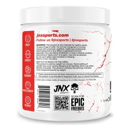 Suplemento Jnx Sports The Curse Creatina Monohidratada 60 Servicios 300 Mg                                                                            