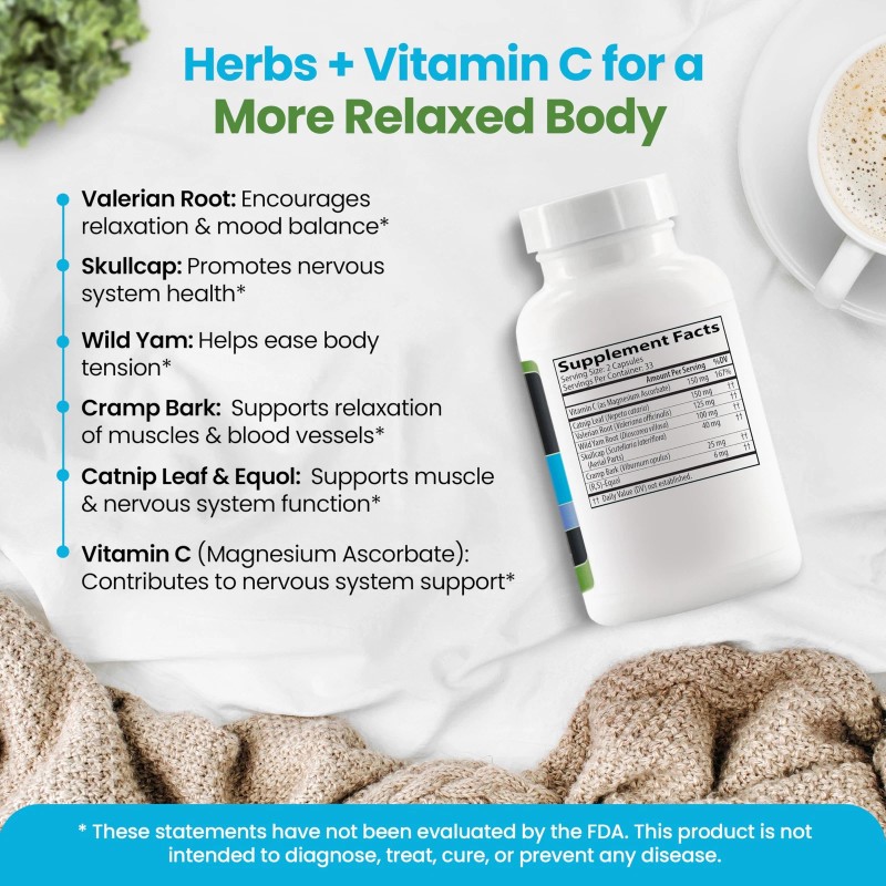 Neuro biologix Daily Tension Release – Synergistic Herbal & Vitamin
