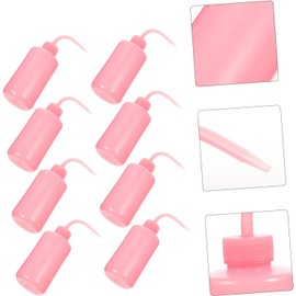 Botellas Vacías para Limpieza de Pestañas 250ml Flexibles de Abs, 8 Piezas a Prueba de Fugas, Herramienta Práctica para Lashistas Profesionales