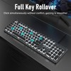 SEUNKWANG EWEADN TK100 Typewriter Keyboard Wired Mechanical Keyboard, 104 Keys