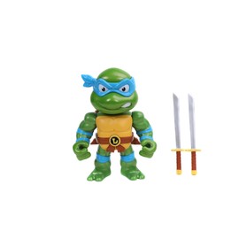Jada Toys Turtles Leonardo 10cm Die-Cast Collectible Figure - Green/Blue