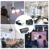 Amusingtao Adjustable Projector Ceiling or Wall Mount, Bracket 360°Swivel 90°Tilt