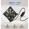Mauknci USB Fan, 4.7 inches (12 cm), Silent Cooling Fan,