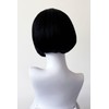 Bob half wig hairpiece, Flexihair: Amelie chestnut brown #8