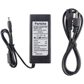 Partshe Cargador Fuente Alimentación Adaptador De Ca De 24v 4a Zebra