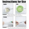 10 PCS Vaginal Applicators Disposable Suppository Applicator Individually Packing Lube
