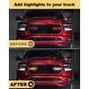 OKLSG LED Grille Light Bars for 2019-2024 Dodge Ram 1500