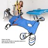 Patient Full Body Lift Sling Royalblue Head Support Toileting Transfer
