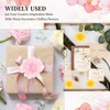 PATIKIL Chiffon Flowers, 20Pcs 2" Sewing Fabric Flower Appliques Embellishments