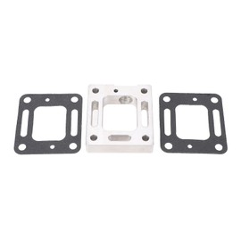 Boat Sensor Plate Aluminum Easy Installation High Performance Oxygen Sensor Mounting Plate Replacement for Mercruiser V‑8 V‑6 Engines
