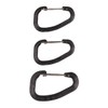 Wildo Mil-Tic Carabiner Set 15920105 Carabiner Set Coyote One Size