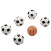 Wannianmu 4Pack Basketball Shape Drawer Knobs, Decorative Basketball Cabinet Knobs