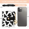 Jogjam Cow Print Rfid Women Wallet, Small Slim Thin Credit
