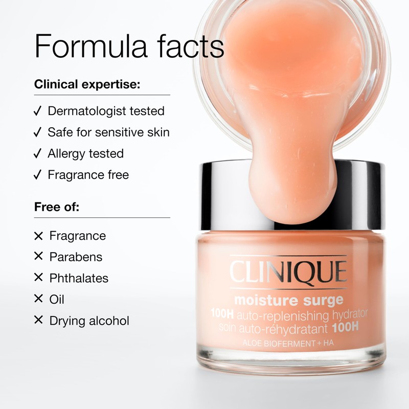 Clinique Moisture Surge 100H Auto-Replenishing Hydrator Oil Free Face Moisturizer