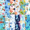 24 PCS Under the Sea Scrapbook Paper Pads, Fish Double