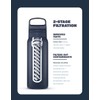 LifeStraw Go 2.0 Stainless Steel Water Filter Bottle 700ml, Aegean