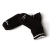 10 Pcs Black Golf Iron Covers Cuteness Knitted Socks Shape