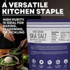 Fine Grain Sea Salt for Baking, Pure Non-Iodized Baja Table
