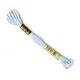 DMC Embroidery Floss, Cotton, # 3753 Blue, 8 m