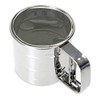 Städter 705005 Einhand- Mehlsieb Sieb, Antihaftbeschichtet, grau, 14 x 14