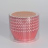 Huaswan Bright Red Foil Cupcake Liners Standard Sized Baking Cups