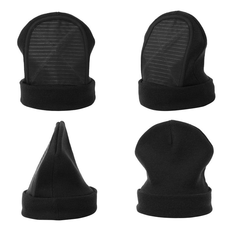 WRTTR-Boys Professional Bboy Cap Padded Head Spin Beanie Knitted Cotton