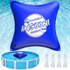 Angooni 4’x4’ Heavy-Duty Pool Pillow with 4x20ft Ropes - 0.4mm