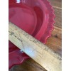 Chantal Red Pie Plate Serving Bakeware 9" 1 Qt. Fluted