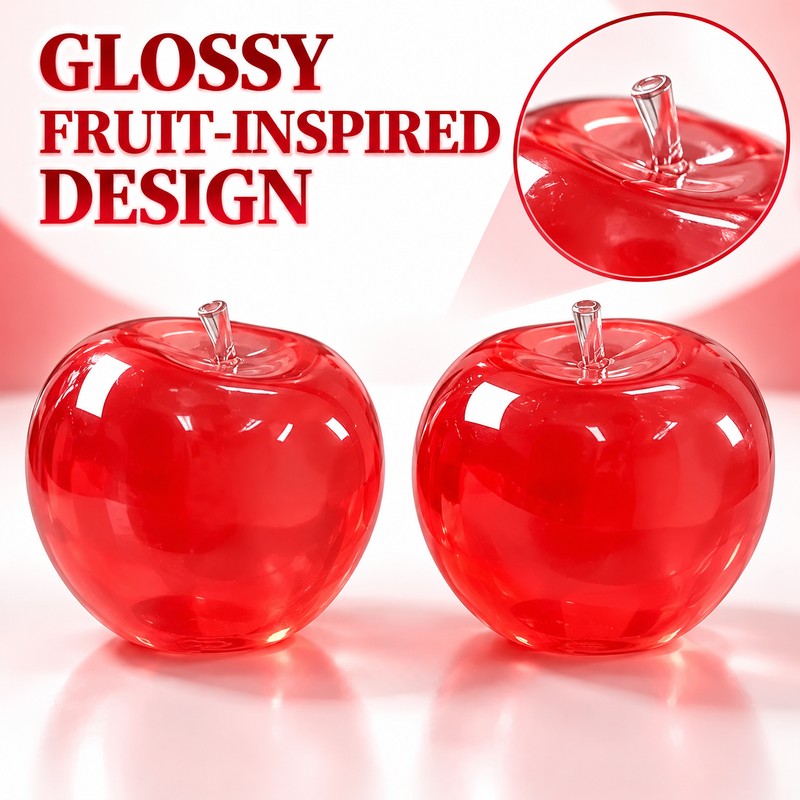 Apple Squeeze Toy for Fidgeting – Slow-Rising Stretchable Fruit Design