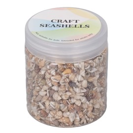 Tiny Sea Shells, 1 Can Non Porous Spiral Seashells for DIY Fish Tank Landscaping Drift Bottle Decoration, for Nautical Decor and Crafts