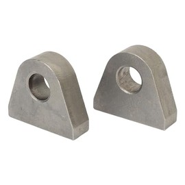 Tyenaza Pack of 2 Shackle Brackets, Heavy Duty Thick Steel Welding on Shackle Fork Head Brackets for Tractors Bucket Truck UTV