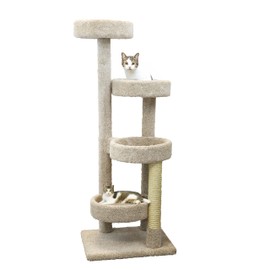New Cat Condos Cat Tree, Beige