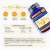 Zipvit Vitamin D3 4000 iu & Vitamin K2 MK7 100μg,