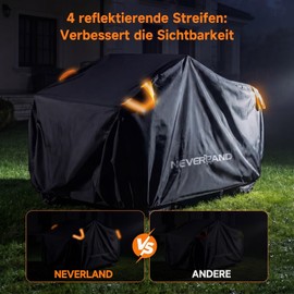 Novsight Quad ATV protective cover, winterproof, protection against dust, rain and UV rays