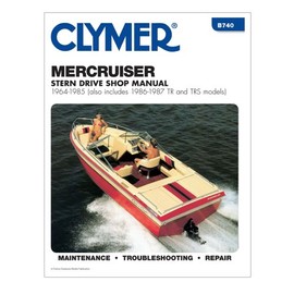 New Service Manual for Mercruiser Stern Drives (1964-87) B740