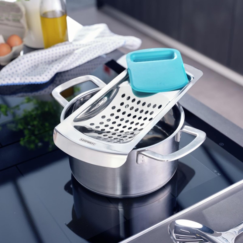 Leifheit Spätzle Slicer, Spätzle Press Made of Stainless Steel with