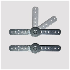 2 Pcs Adjustable Angle Hinge，Sofa backrest Hinge，DIY Furniture，Adjustment Hardware 180 to 90 Degree,for Sofa Bed（180 to 90 Degree）