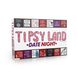 Tipsy Land Date Night Board Game - Fun Adult Drinking Game – Perfect for Couples - Created by Two Women from Texas