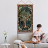 AHANDMAKER 2Pcs Tree of Life Tapestry, Tree and Bird Long