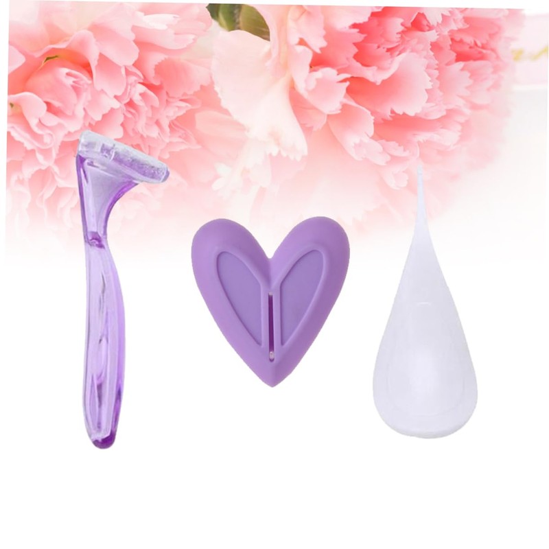 BIUDECO Bikini Privates Shaving Kit 3pc Plastic Shaver Hair Razor