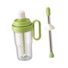 Ｂｅｓｇａ Portable Shaking Cup Shaker Bottle Reusable with Ice Crusher