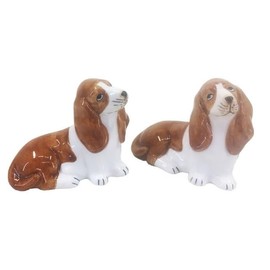 Collectable Novelty KING CHARLES DOGS Salt and Pepper Set