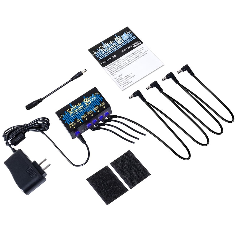 Caline Guitar Pedal Power Supply,9V 500ma Pedal Board Power Supply,