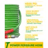 TechSweepPro Pressure Washer Hose 50FT 3/8" for Cold and Hot