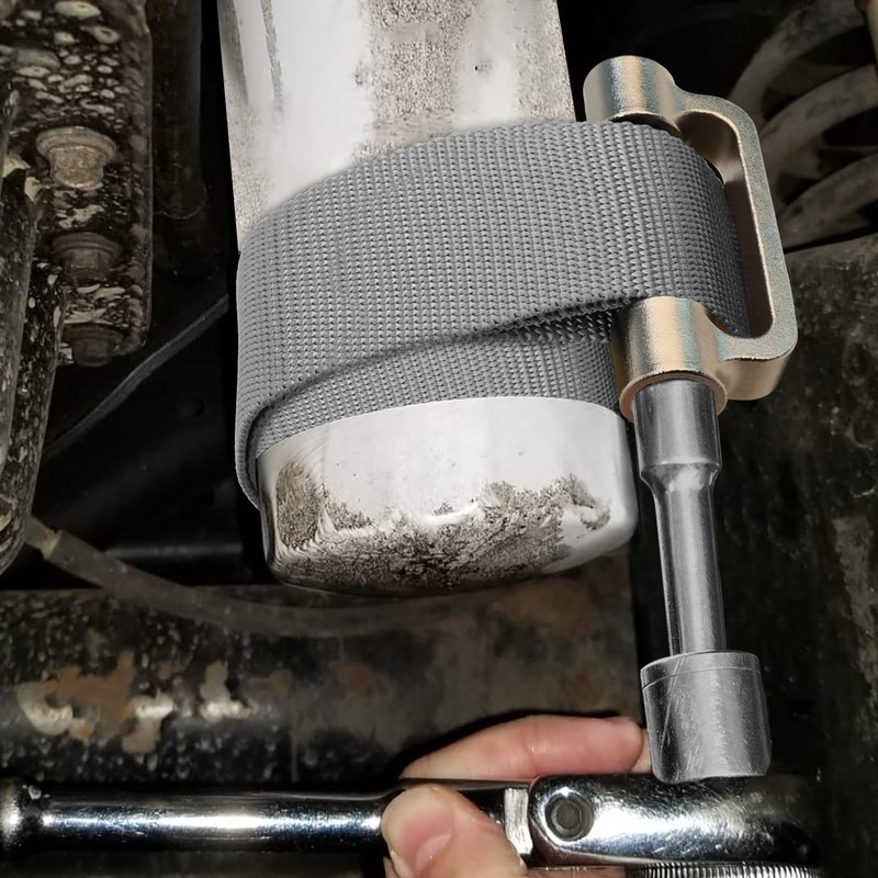 Axfvd Heavy Duty Filter Strap Wrench - Oil Filter Strap