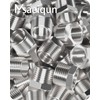 MSAEIQUN Stainless Steel Reducer Hex Bushing Threaded Pipe Fitting 1-1/4"