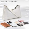 WisePoint Small Handbag, PU Leather Shoulder Bag for Women and